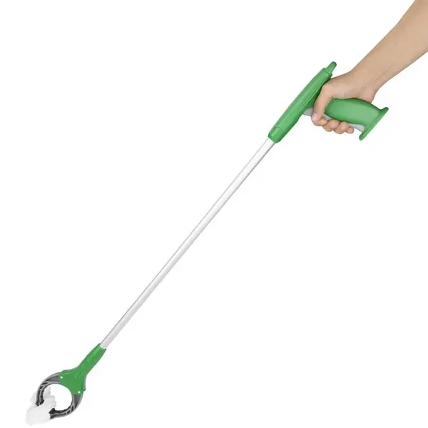 Vuilgrijper | Aluminium/Kunststof | Groen | 850mm