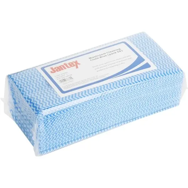 Schoonmaakdoekjes | Viscose/Kunststof | Blauw | Niet-Geweven | 50 Stuks | 600x300mm