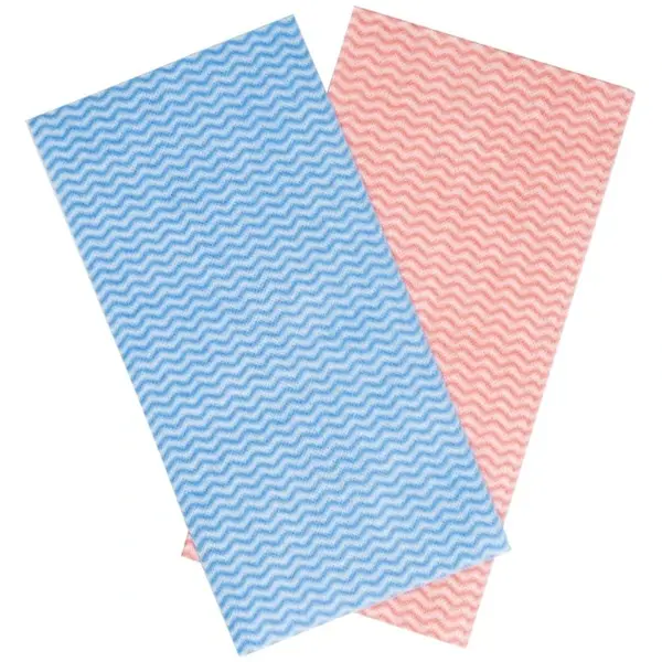 Schoonmaakdoekjes | Viscose/Kunststof | Blauw | Niet-Geweven | 50 Stuks | 600x300mm