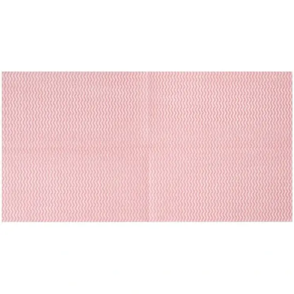 Schoonmaakdoekjes | Viscose/Kunststof | Rood | Niet-Geweven | 50 Stuks | 600x300mm