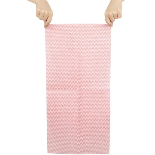 Schoonmaakdoekjes | Viscose/Kunststof | Rood | Niet-Geweven | 50 Stuks | 600x300mm