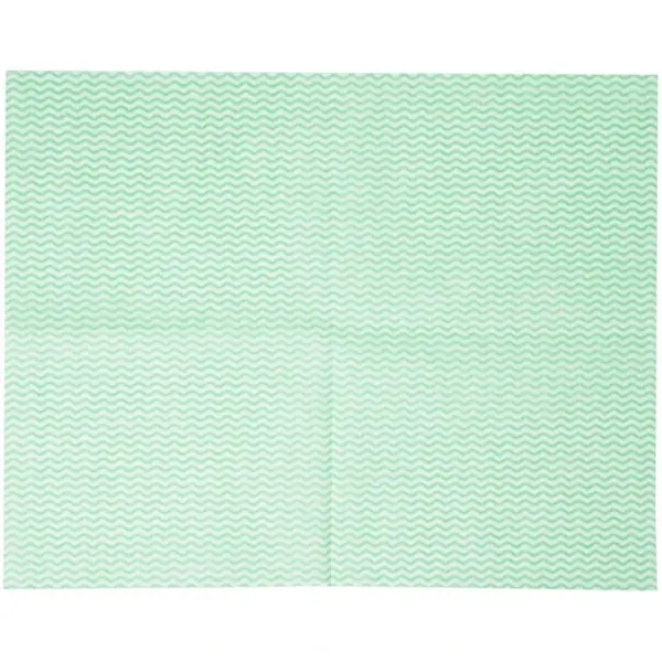 Schoonmaakdoekjes | Viscose/Kunststof | Groen | Niet-Geweven | 25 Stuks | 490x380mm