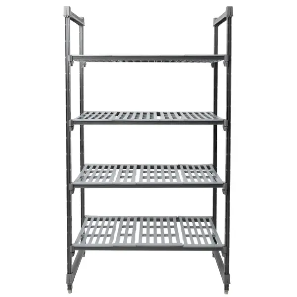 Stelling | CAMSHELVING ELEMENTS | Composiet | 4 Schappen (Verstelbaar) | Zware Belasting | HACCP | 1220x610x1830(h)mm