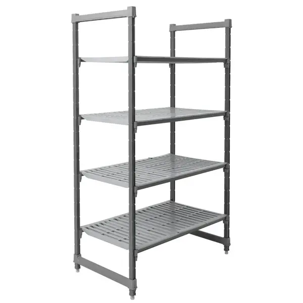 Stelling | CAMSHELVING ELEMENTS | Composiet | 4 Schappen (Verstelbaar) | Zware Belasting | HACCP | 1220x610x1830(h)mm