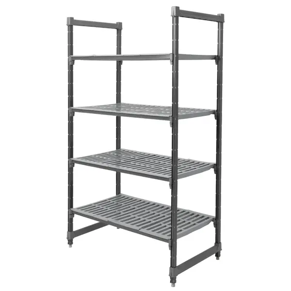 Stelling | CAMSHELVING ELEMENTS | Composiet | 4 Schappen (Verstelbaar) | Zware Belasting | HACCP | 1375x610x1830(h)mm