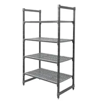 Cambro Stelling | CAMSHELVING ELEMENTS | Composiet | 4 Schappen (Verstelbaar) | Zware Belasting | HACCP | 1525x610x1830(h)mm 