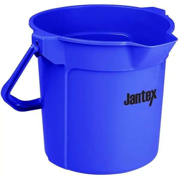 Emmer | Kunststof | Blauw | 10L | Maatverdeling | Schenktuit | 260(h)mm