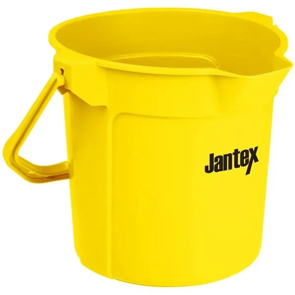 Emmer | Kunststof | Geel | 10L | Maatverdeling | Schenktuit | 260(h)mm