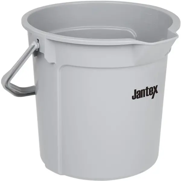 Emmer | Kunststof | Grijs | 14L | Maatverdeling | Schenktuit | 290(h)mm