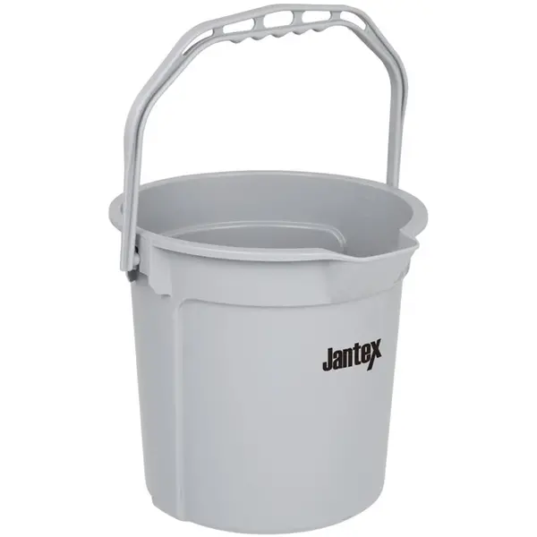 Emmer | Kunststof | Grijs | 14L | Maatverdeling | Schenktuit | 290(h)mm