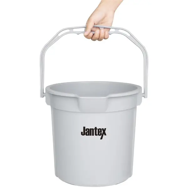 Emmer | Kunststof | Grijs | 14L | Maatverdeling | Schenktuit | 290(h)mm