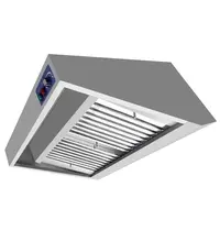 CombiSteel Afzuigkap | Schuin Model | Incl. Motor | 2000m³/u | Regelaar + Verlichting | 1000x900x450(h)mm