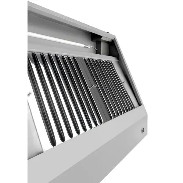 Afzuigkap | Schuin Model | Incl. Motor | 2000m³/u | Regelaar + Verlichting | 1200x900x450(h)mm