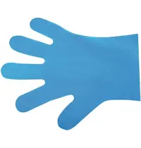 Vegware Handschoenen | Kunststof | Blauw | Maat M | Composteerbaar | 2400 Stuks | 280(h)mm