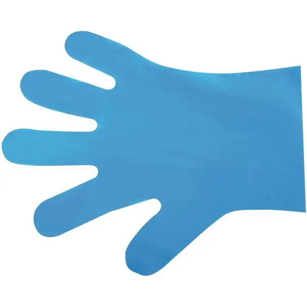 Handschoenen | Kunststof | Blauw | Maat M | Composteerbaar | 2400 Stuks | 280(h)mm