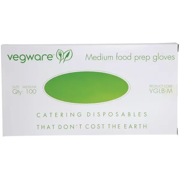 Handschoenen | Kunststof | Blauw | Maat M | Composteerbaar | 2400 Stuks | 280(h)mm