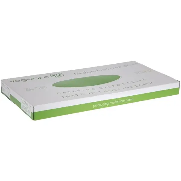 Handschoenen | Kunststof | Blauw | Maat M | Composteerbaar | 2400 Stuks | 280(h)mm