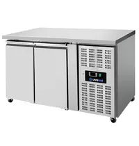 UNNICOOL Vrieswerkbank | 272L | 2 Deuren (1/1 GN) | -18°C/-22°C | Geforceerd | Wielen (Geremd) | 1360x700x850(h)mm 