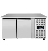 UNNICOOL Vrieswerkbank | 272L | 2 Deuren (1/1 GN) | -18°C/-22°C | Geforceerd | Wielen (Geremd) | 1360x700x850(h)mm 