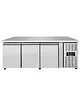 UNNICOOL Vrieswerkbank | 402L | 3 Deuren (1/1 GN) | -18°C/-22°C | Geforceerd | Wielen (Geremd) | 1790x700x850(h)mm 