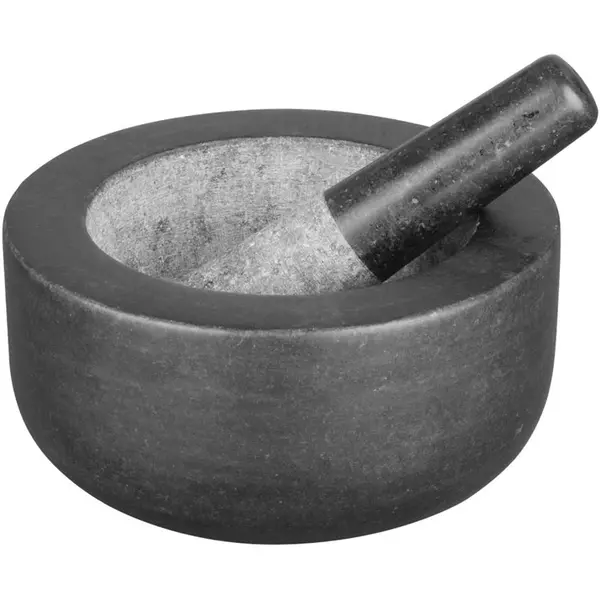 Vijzel | Graniet | Incl. Stamper | Ø203x110(h)mm