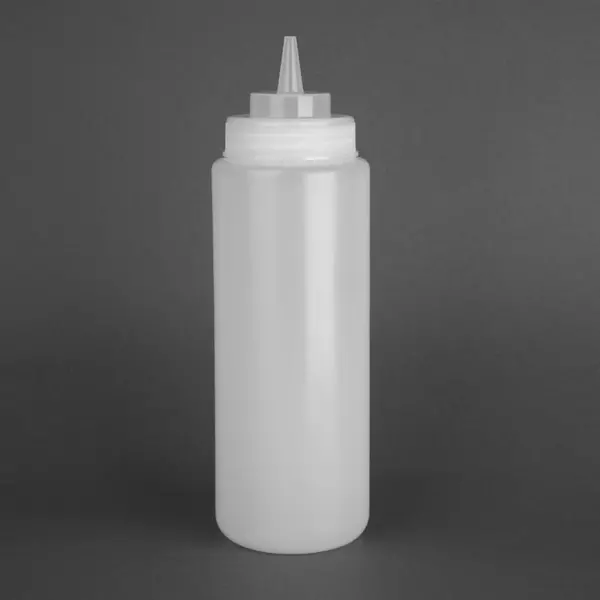 Doseerfles | Kunststof | Transparant | 900ml | Ø80x265(h)mm