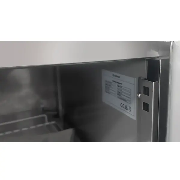 Koelwerkbank | 240L | 2 Deuren (1/1 GN) | +2°C/+8°C | Statisch + Ventilator | Wielen (Geremd) | 900x700x876(h)mm