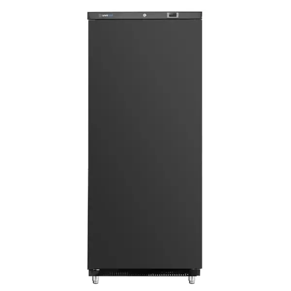 Koelkast | 600L (2/1 GN) | Zwart | +2°C/+8°C | Statisch + Ventilator | 775x735x1920(h)mm