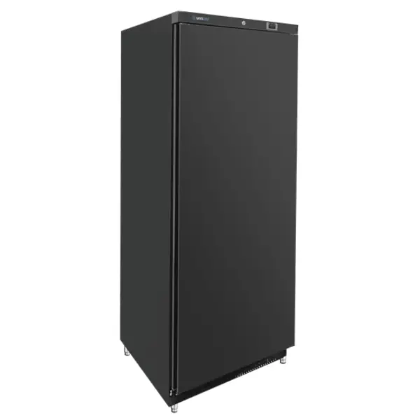 Koelkast | 600L (2/1 GN) | Zwart | +2°C/+8°C | Statisch + Ventilator | 775x735x1920(h)mm