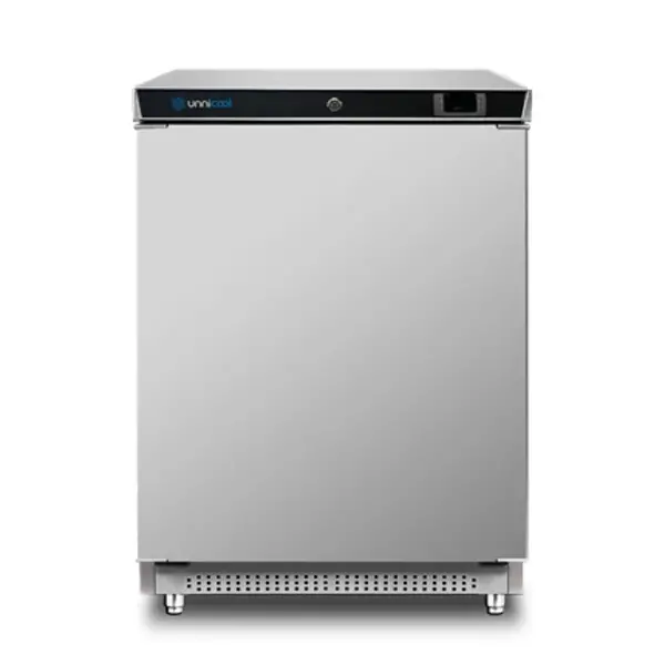 Koelkast | 200L | RVS | +2°C/+10°C | Statisch | Wielen | 600x615x920(h)mm