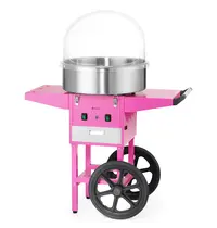 HENDI Suikerspinmachine + Onderstel | Kom Ø520mm | 1.13kW (230V) | Wielen | 948x520x914(h)mm