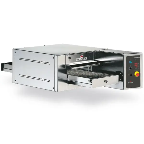 Tunneloven | CLASSIC | Elektrisch | Band 45-83cm | 0°C/450°C | 400V | Stapelbaar | Incl. Onderstel