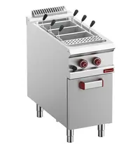 Diamond Pastakoker | OPTIMA 900 | Gas | 40L | 13.3kW | Piëzo Ontsteking | Vulkraan + Aftapkraan | 400x900x850/935(h)mm 