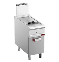 Diamond Friteuse | OPTIMA 900 | Gas | 18L | 90°C/190°C | 18kW | Piëzo Ontsteking | Aftapkraan | 400x900x850/1177(h)mm 