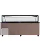 UNNICOOL Saladette | 4 Deuren | Boven 6x 1/1 GN | 0°C/+8°C | Geforceerd | Glasopzet | Wielen | 2230x820x855(h)mm 