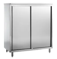 CombiSteel Voorraadkast | PRIME | RVS | Schuifdeuren | 1200x600x2000(h)mm 