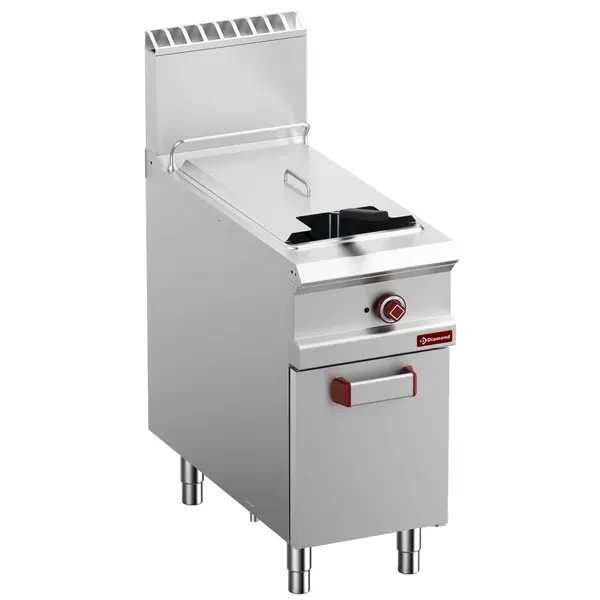 Friteuse | OPTIMA 900 | Gas | 21L | 90°C/190°C | 21kW | Elektrische Ontsteking (230V) | Aftapkraan | 400x900x850/1176(h)mm