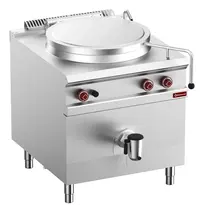 Diamond Kookketel | OPTIMA 900 | Gas | 150L | Directe Verhitting | 21kW | Piëzo Ontsteking | Vulkraan + Aftapkraan | 800x900x850/983(h)mm