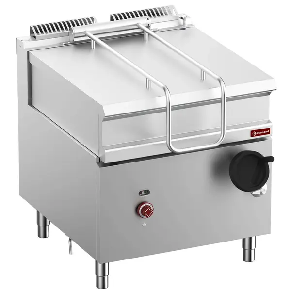 Kantelbare Braadpan | OPTIMA 900 | Elektrisch | 80L | 75°C/300°C | 12kW (400V) | Vulkraan | 800x900x850/928(h)mm