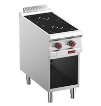 Diamond Inductiefornuis | OPTIMA 900 | 2 Kookpunten | 10kW (400V) | Open Onderkast | 400x900x850/925(h)mm