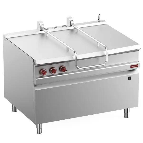 Kantelbare Braadpan | OPTIMA 900 | Elektrisch | 120L | 75°C/300°C | 20.3kW (400V) | Vulkraan | 1200x900x850/965(h)mm