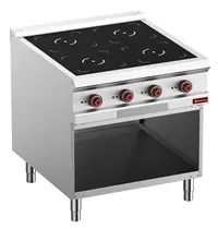 Diamond Inductiefornuis | OPTIMA 900 | 4 Kookpunten | 20kW (400V) | Open Onderkast | 800x900x850/925(h)mm