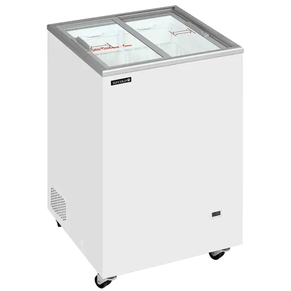 Vrieskist | ICECREAM | 108L | Wit | -14°C/-24°C | Statisch | Schuifdeksels (Vlak) | 570x570x897(h)mm