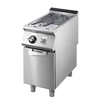 Virtus Pastakoker | SHOWROOMMODEL | 26L | 7.6kW (400V) | Gesloten Onderkast | 400x730x870(h)mm