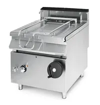 Virtus Braadpan | SHOWROOMMODEL | Elektrisch | RVS | 60L | 10kW (400V) | Handmatig kantelsysteem | 800x730x870(h)mm 