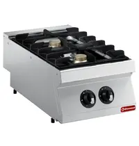 Diamond Fornuis | MAXIMA 700+ | Gas | 2 Branders (2x 5.5kW) | Waakvlam | 400x700x274/309(h)mm