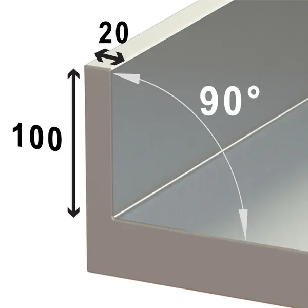 Werktafel | RVS | Bodemschap | Diepte 700 | Hoogte 880/1000 | Breedte 1000-2000 | Achteropstand | Zelfmontage