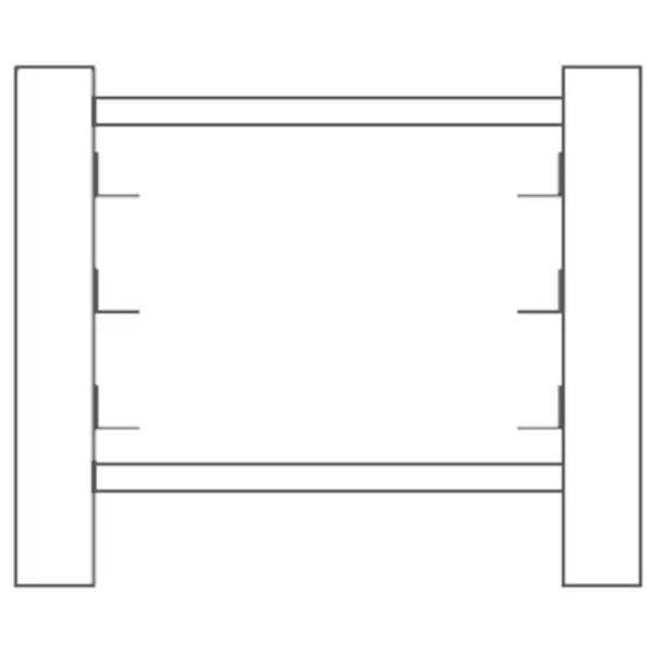 Onderstel | RVS | Italforni WINDY 6/10 Niveaus | 935x720x725(h)mm