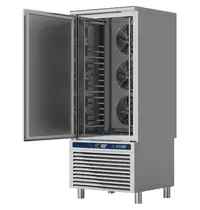 NUOVAIR Blastchiller | COMPACT-LINE | 15 Niveaus (EN/GN) | 75kg Koelen / 50kg Vriezen | 3.5kW (400V) | 800x813x1935(h)mm