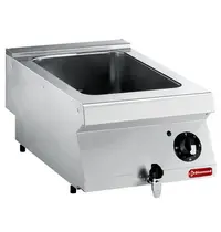 Diamond Bain-Marie | MAXIMA 700+ | Elektrisch | 1/1 GN | 30°C/90°C | 1.5kW (230V) | Aftapkraan | 400x700x275/289(h)mm